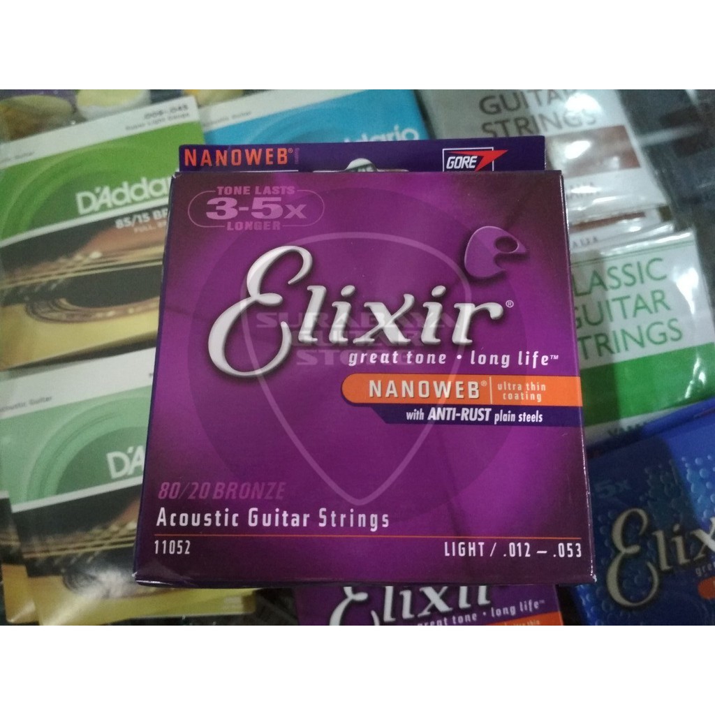 Senar Gitar Akustik Elixir