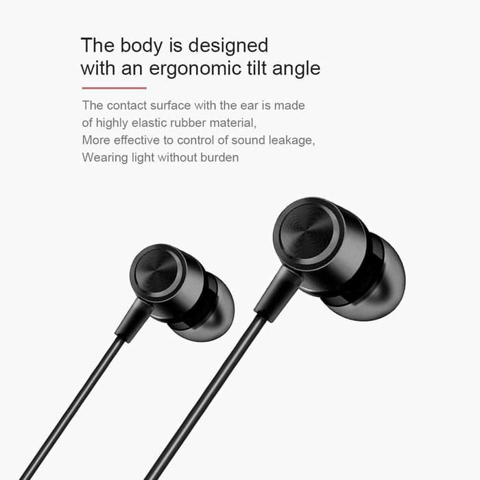 JOYROOM JR-EL113 Metal In-ear Earphone Super Bass Headset w/Mic GRAY