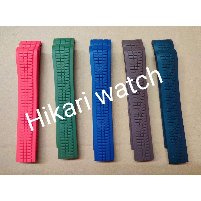 Patek Philippe Aquanut Aquanaut Philipe Philip pilih Tali strap jam tangan rubber karet