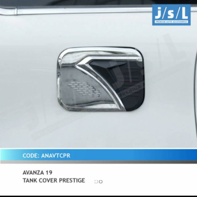 Tank cover/ tutup tangki mobil Avanza/ Xenia 2019 model prestise jsl