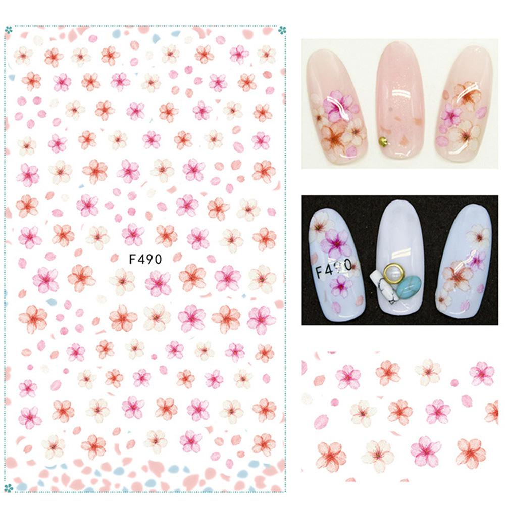 AUGUSTINA Agustina Gaya Cina Stiker Kuku Perekat Diri Manicure Personalita Nail Foils