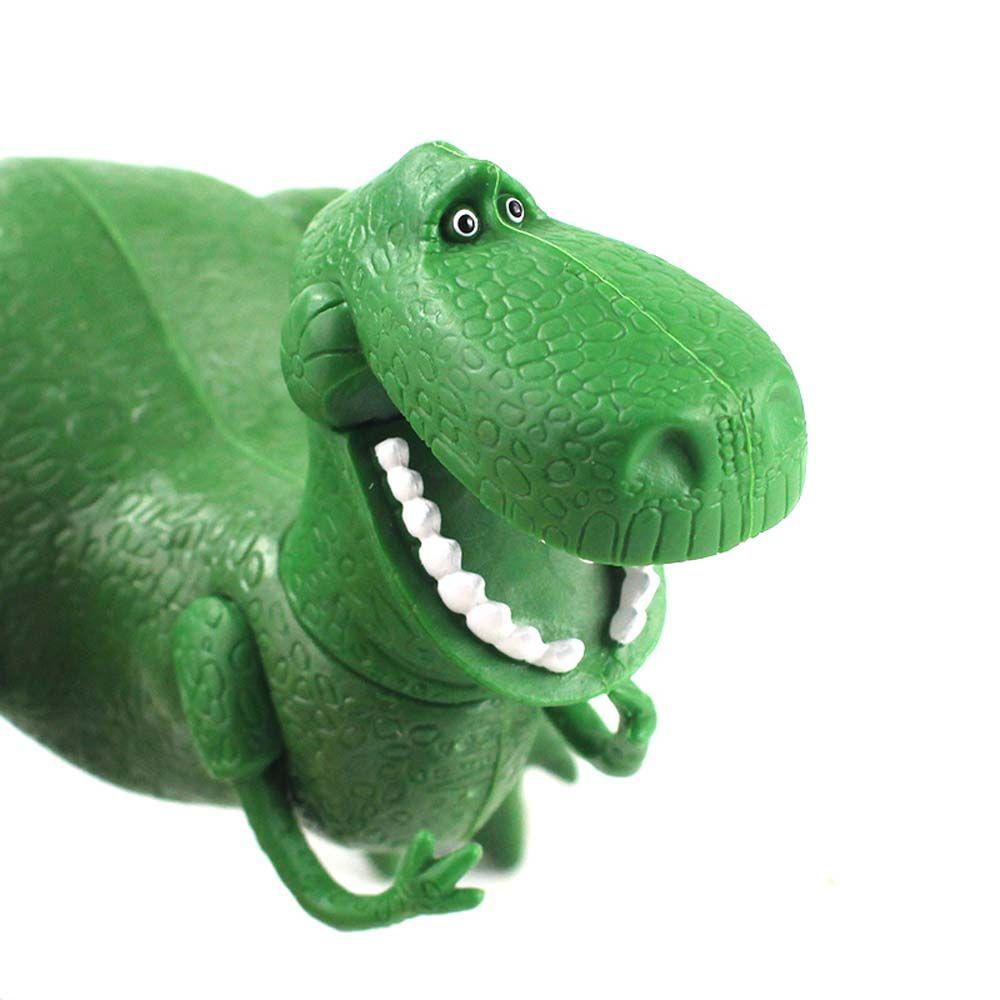 Mxbeauty Action Figure Untuk Anak Dekorasi Ornamen Desktop Rex The Green Mainan Model Dinosaurus Model Bobby