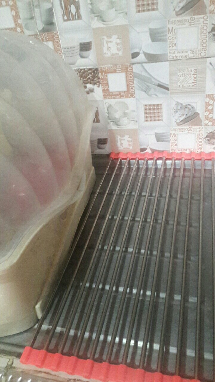 (1kg=4) Rak Pengering Piring Alat Dapur Buah Kain Dapur Rak Westafel Rak Bak Piring