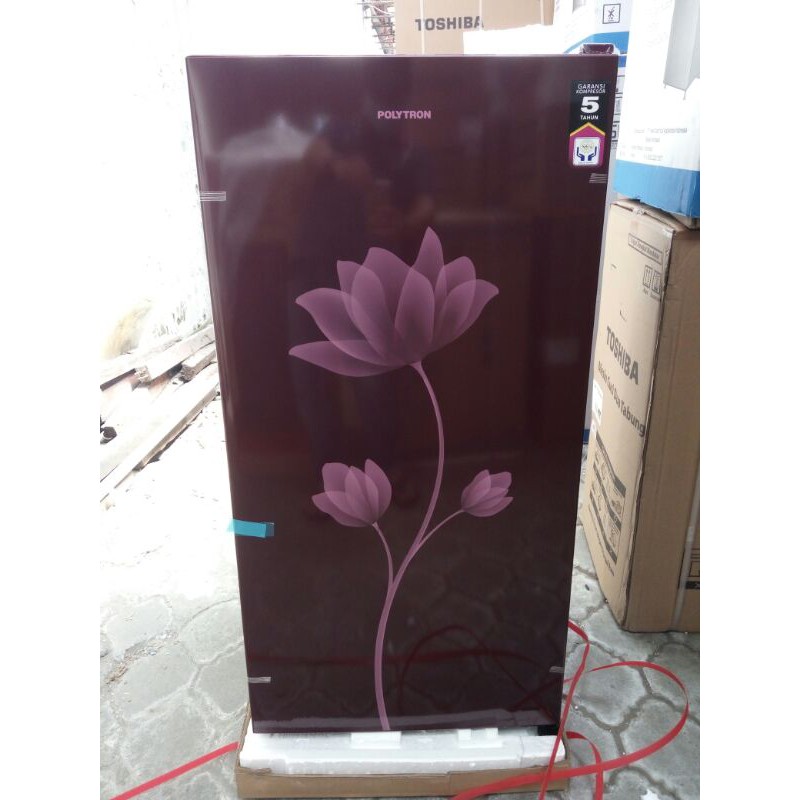 KULKAS LEMARI ES POLYTRON 1PINTU PRB178R/177 GARANSI RESMI