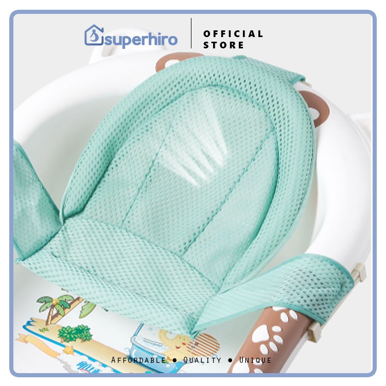 Matras Jaring Alas Duduk Bak Mandi Bayi Baby Bath Seat Support