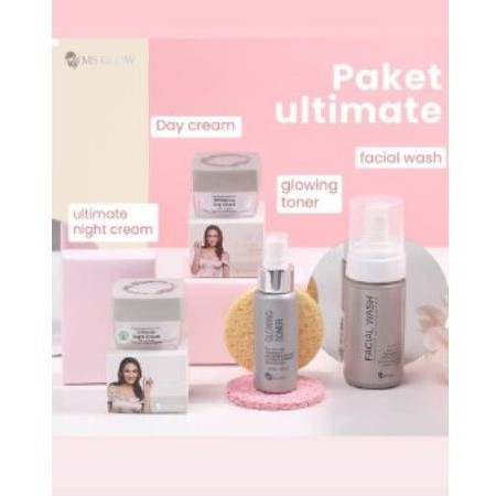 MS GLOW PAKET ULTIMATE (ORIGINAL) / MS GLOW ULTIMATE SERIES FREE POUCH / MS GLOW MALANG