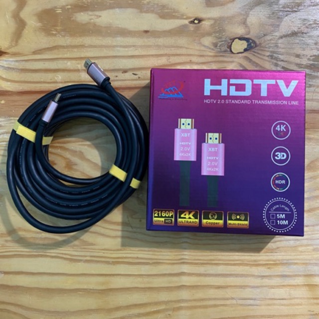 Kabel HDMI 10M Male V.2.0 Ultra 4K - HDMI To HDMI 10 Meter 4K High Speed 2.0 Versi