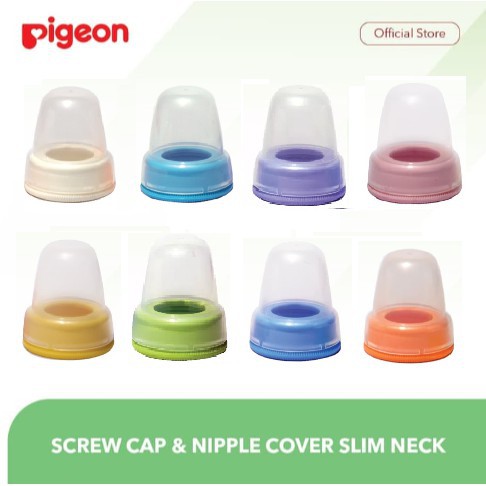 PIGEON - SCREW CAP AND NIPPLE BOTTLE / TUTUP BOTOL BAYI