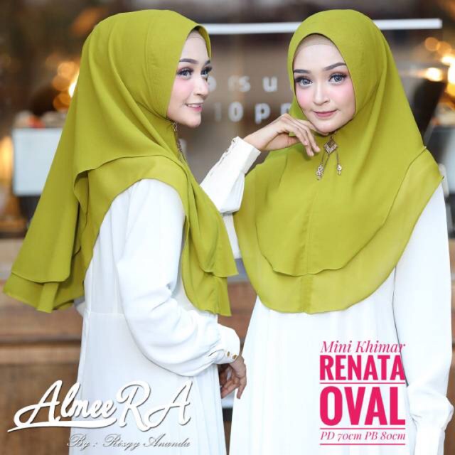 KHIMAR RENATA OVAL ORI ALMEERA BY RA