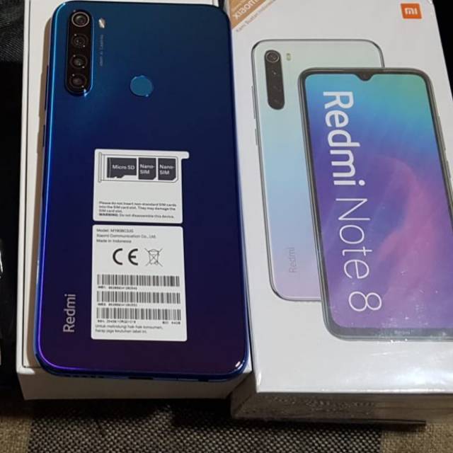 Xiaomi Redmi Note 8 4/64 Baru Buka Box