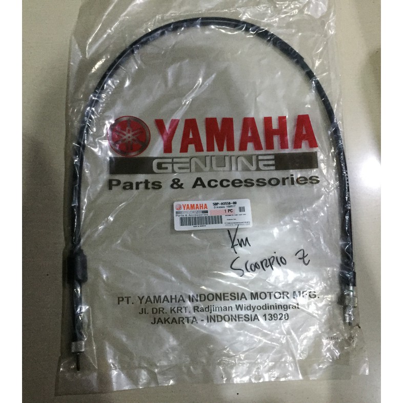 Kabel Kilometer Scorpio Yamaha (YGP) Original (5BP), Speedometer, Kabel KM