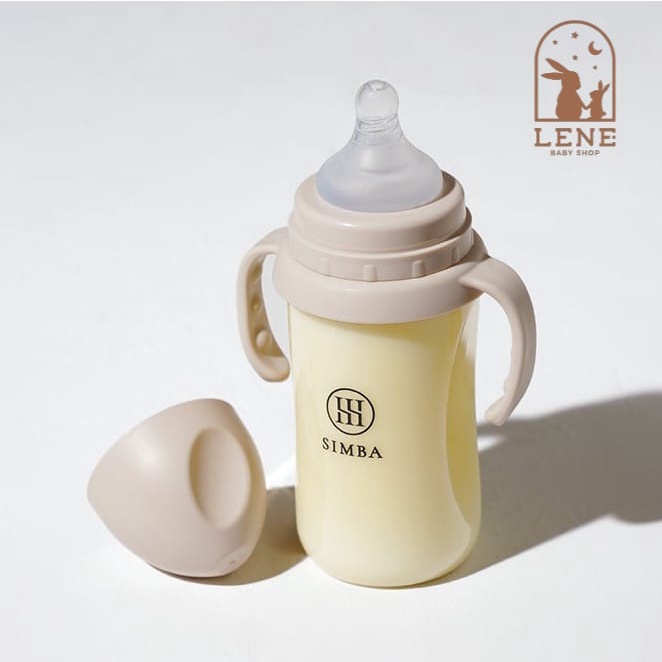 Simba Allonge PPSU Feeding Bottle With Straw and Handles 270ml