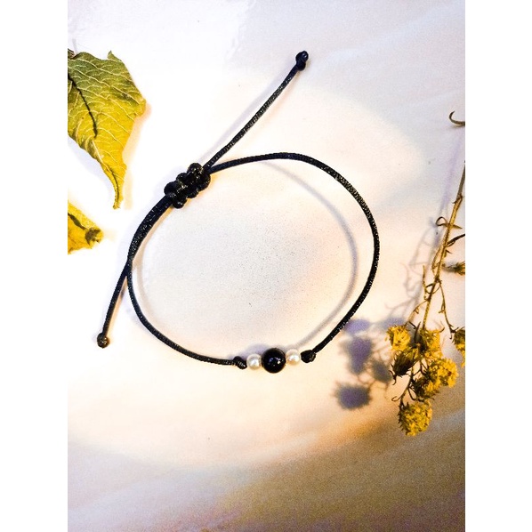 GELANG TALI gelang tali hitam/gelang tali couple/gelang tali tipis