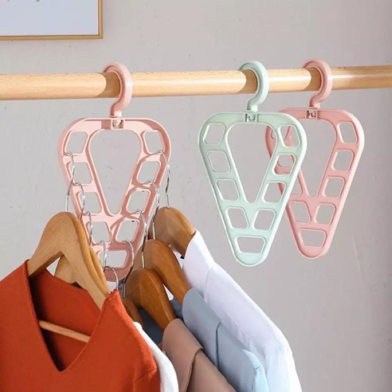 SEN-MAGIC HANGER LOVE 9 in 1 /GANTUNGAN BAJU 9in1 HANGER LOVE/GANTUNGAN