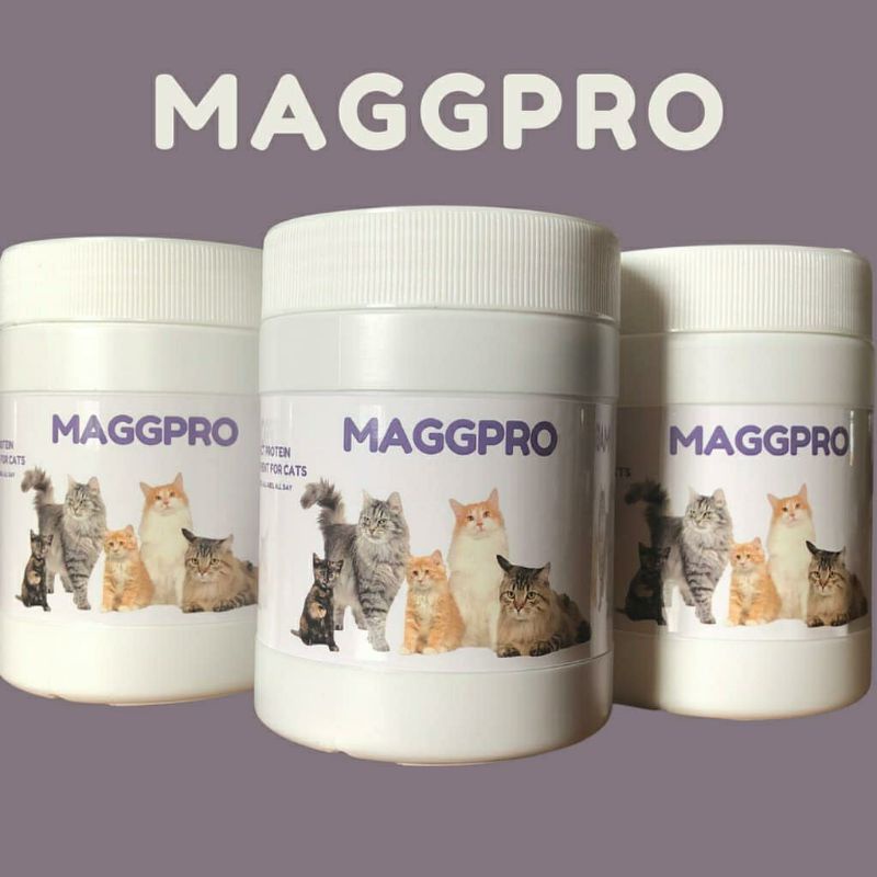 Maggpro suplemen cat food mixing-supelmen protein kucing 250g