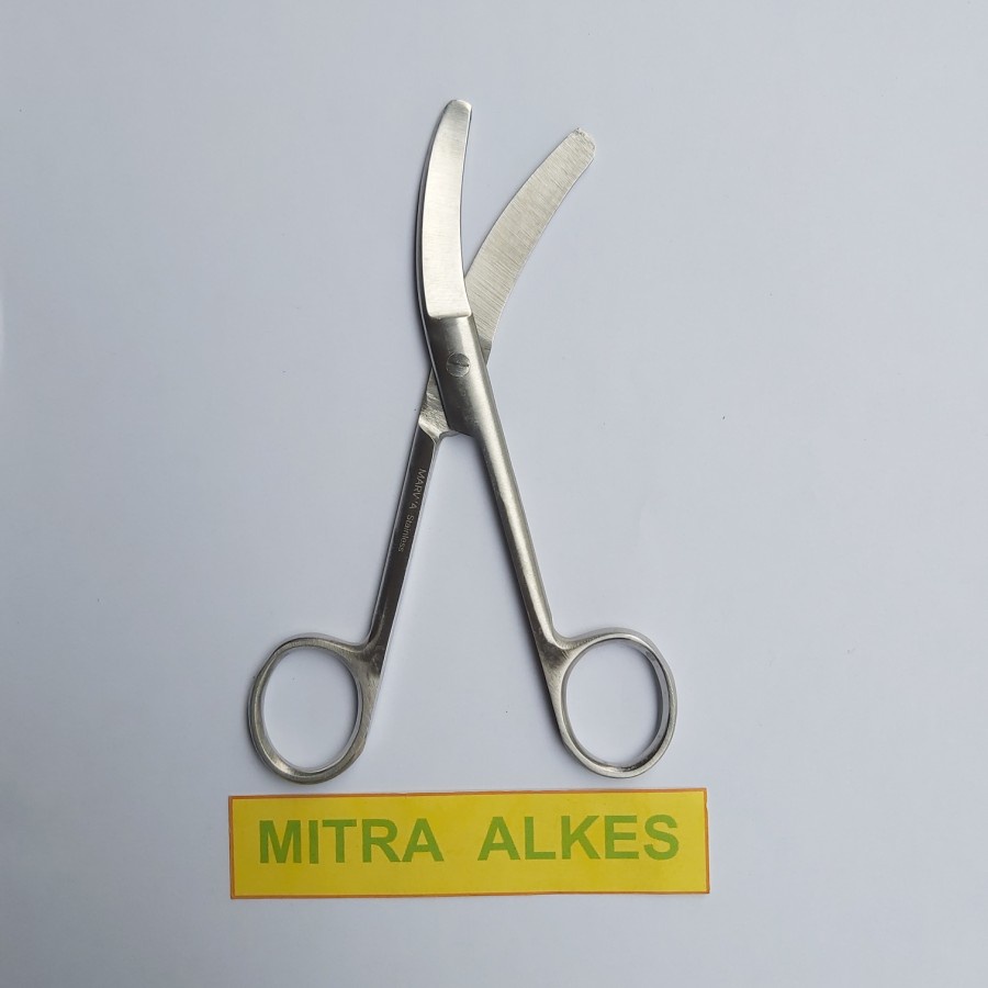 Gunting Tali Pusat 14cm. Gunting Tali Pusar 14 cm. l OPERATING SCISSOR BUSH Umbilical Scissors 14 cm