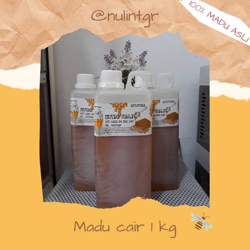 

madu murni 1kg Nulintgr /grosir