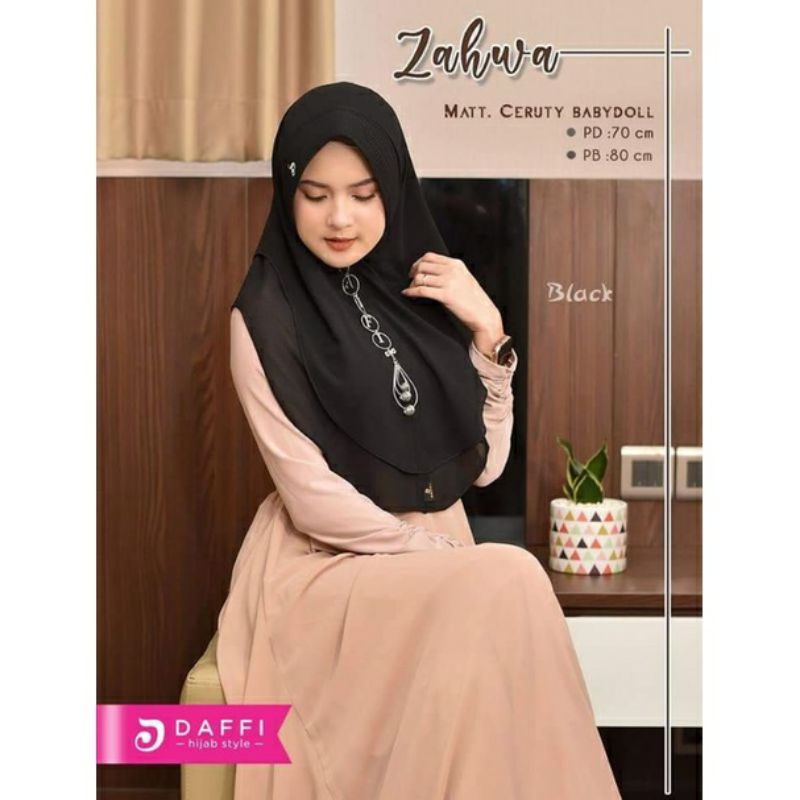 jilbab Daffi kode DF 158 / jilbab daffi ORI
