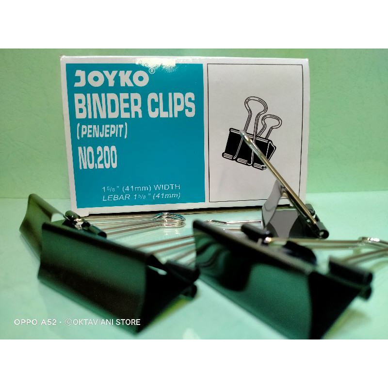 

BINDER CLIP JOYKO NO 200