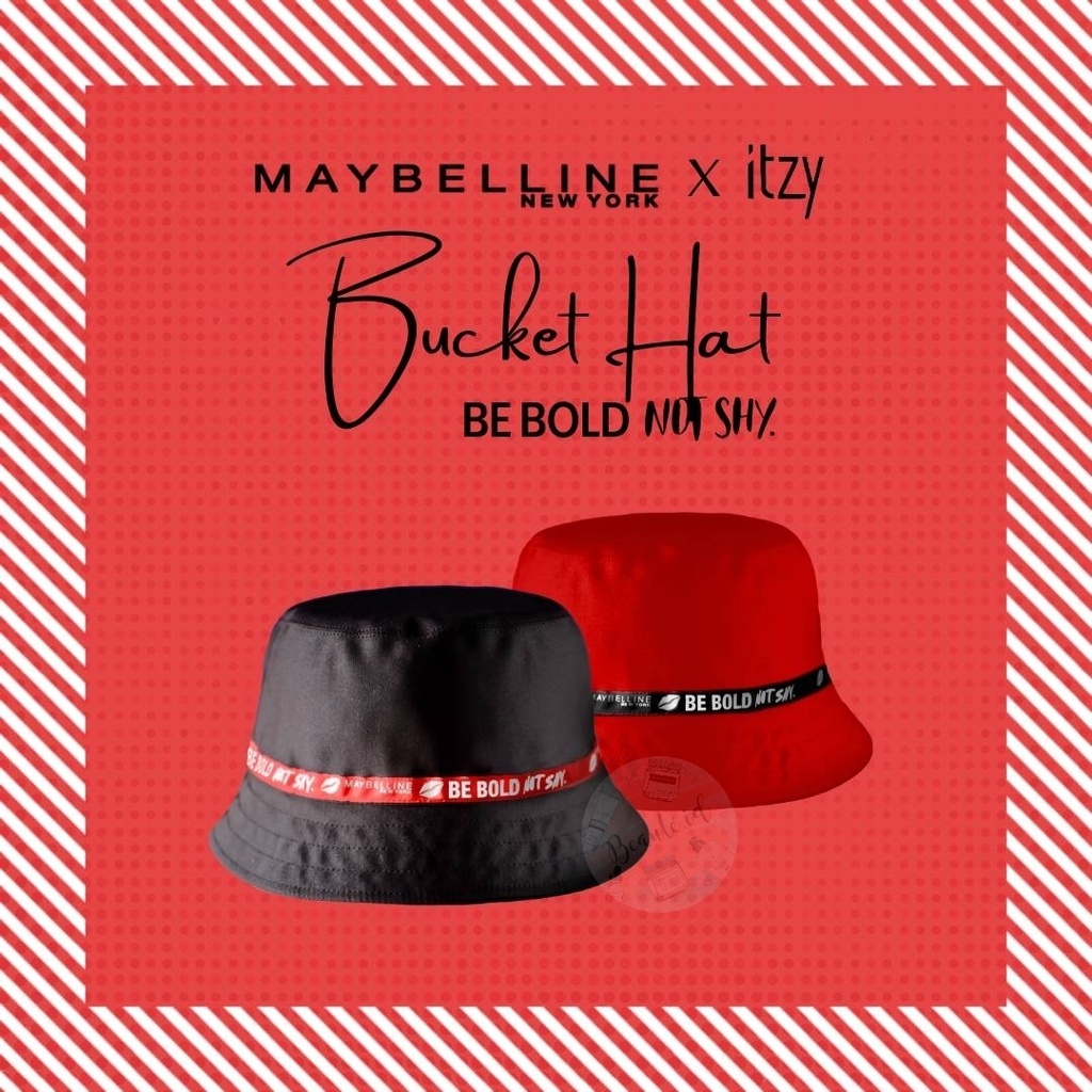 Topi Bucket Hat By Maybelline x ITZY