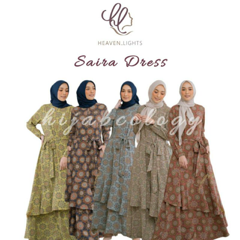 SAIRA DRESS by HEAVEN LIGHTS