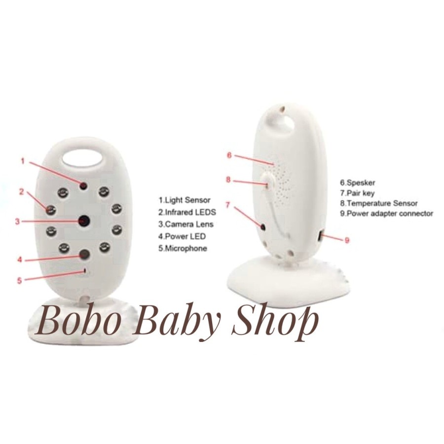 NEW Color Video Baby Monitor VB601 Night Vision 2.0 Inch - 2 Way Talk