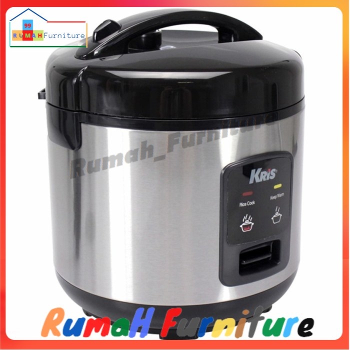 krisbow rice cooker 1 liter hitam Deluxe Magicom 1,8 liter - 1L
