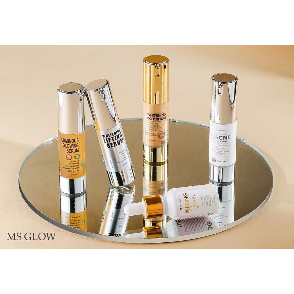 ✦SINAR✦ MS Glow Serum | Luminous Glowing Serum | Whitening Gold | Lifting Glow | Acne Serum | Peeling Serum