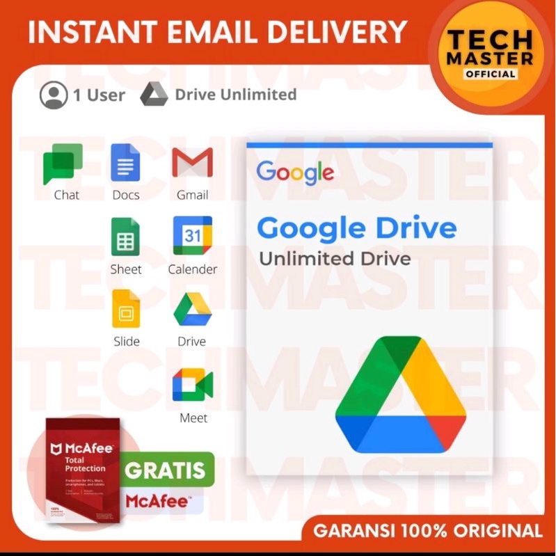 Akun Google Drive Unlimited Liftime