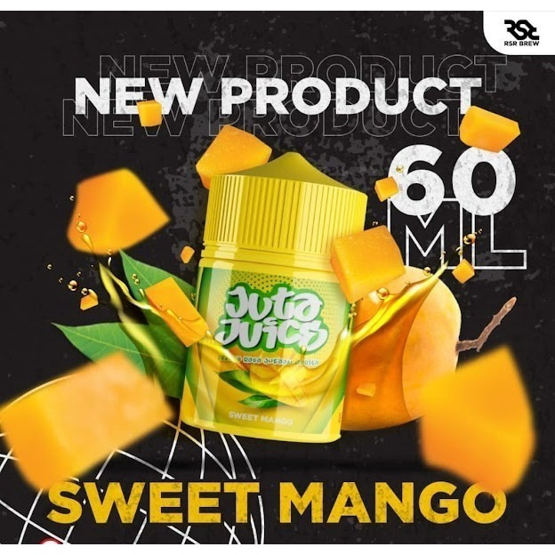 FREEBASE JUTA JUICE SWEET MANGO 60ML LIQUID JUTA SWEET MANGO ORIGINAL