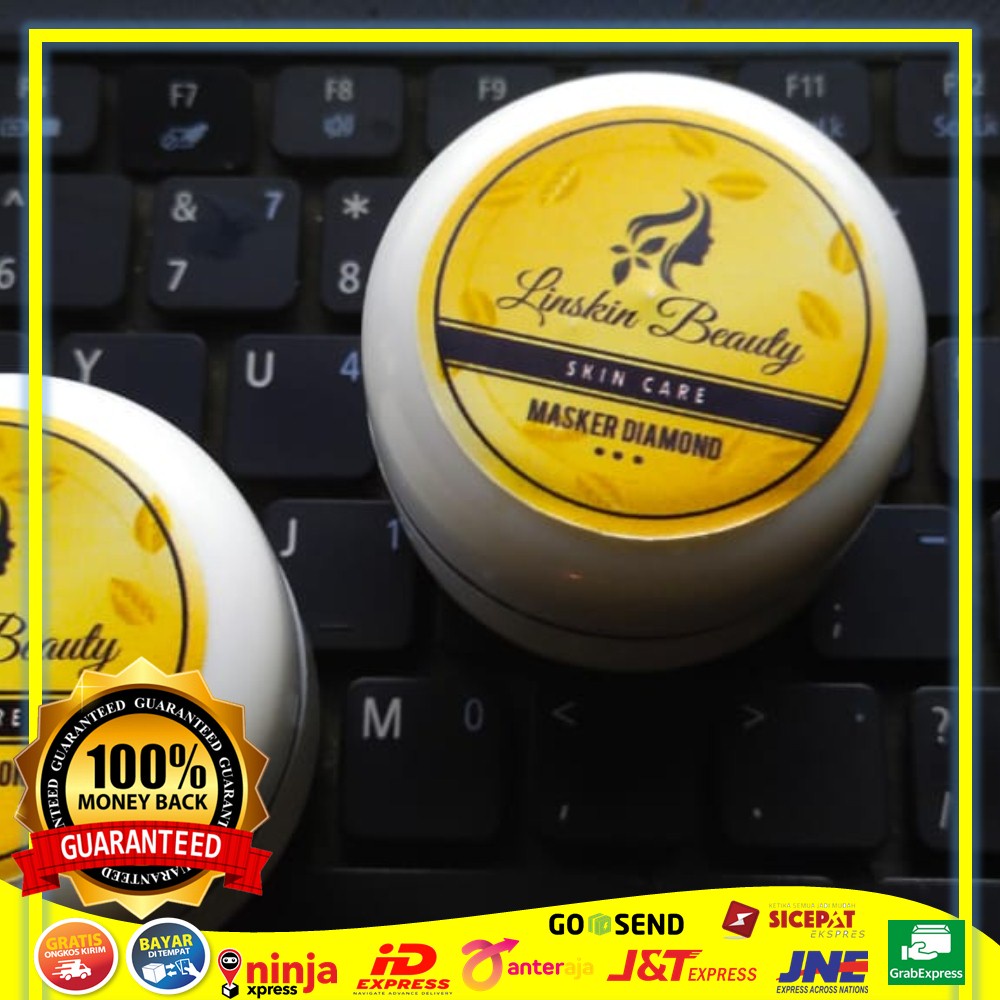 Masker Diamond Linskin Beauty Skincare pencerah wajah kusam