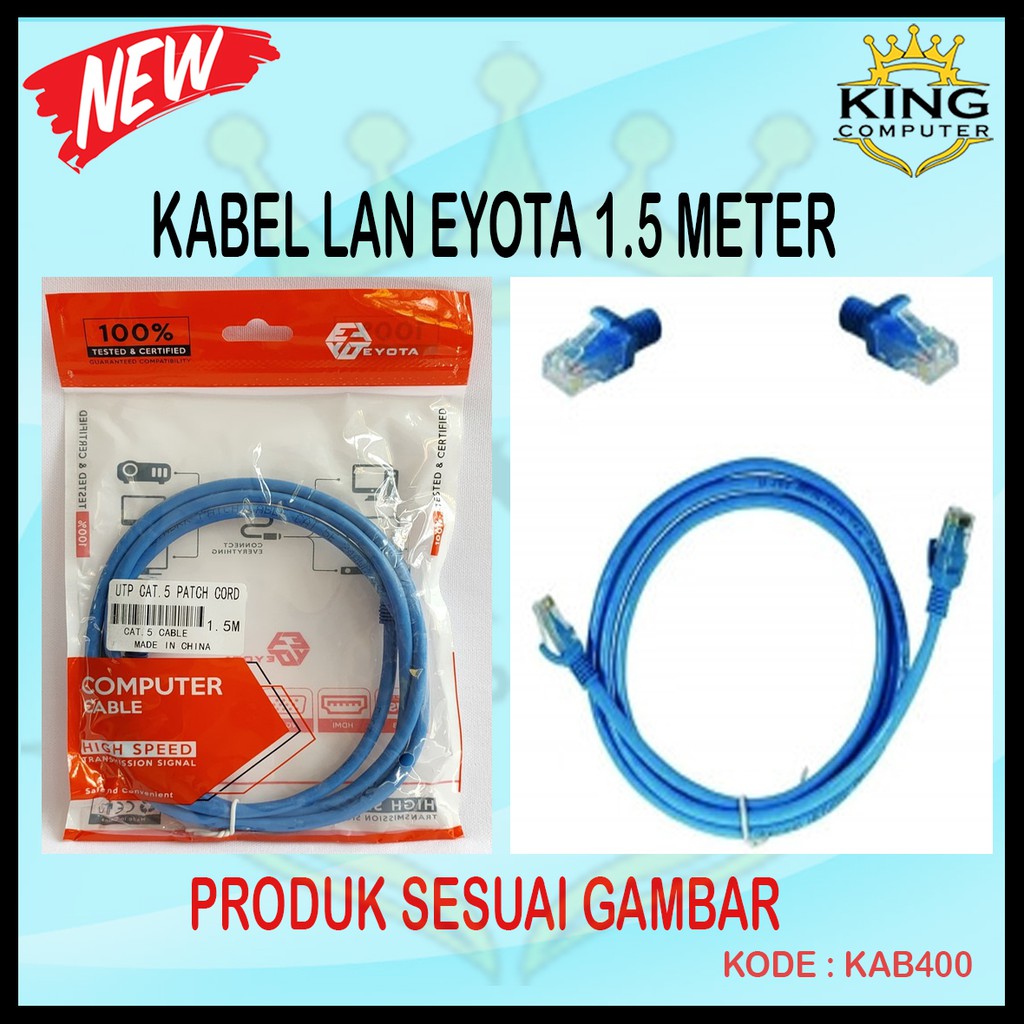 KABEL LAN KABEL JARINGAN EYOTA 1.5 METER