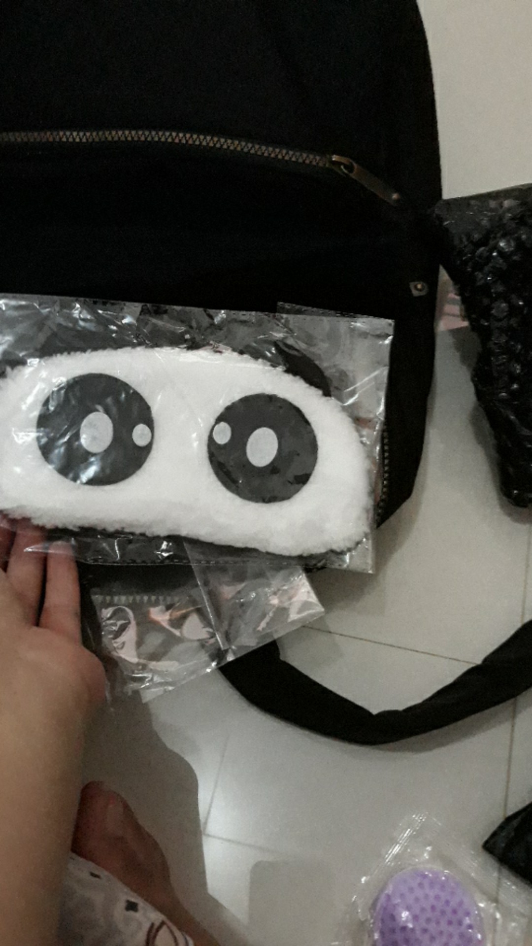 Penutup Mata Karakter Panda / Penutup Mata Tidur