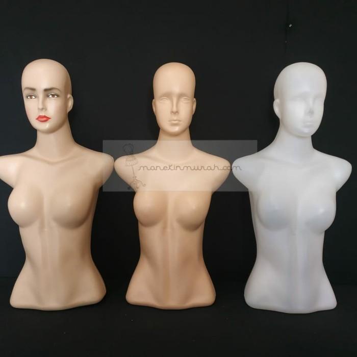 Manekin | Manekin Setengah Badan Wanita/Patung Setengah Badan Kepala/Torso Wanit Terbaru Ready Stock