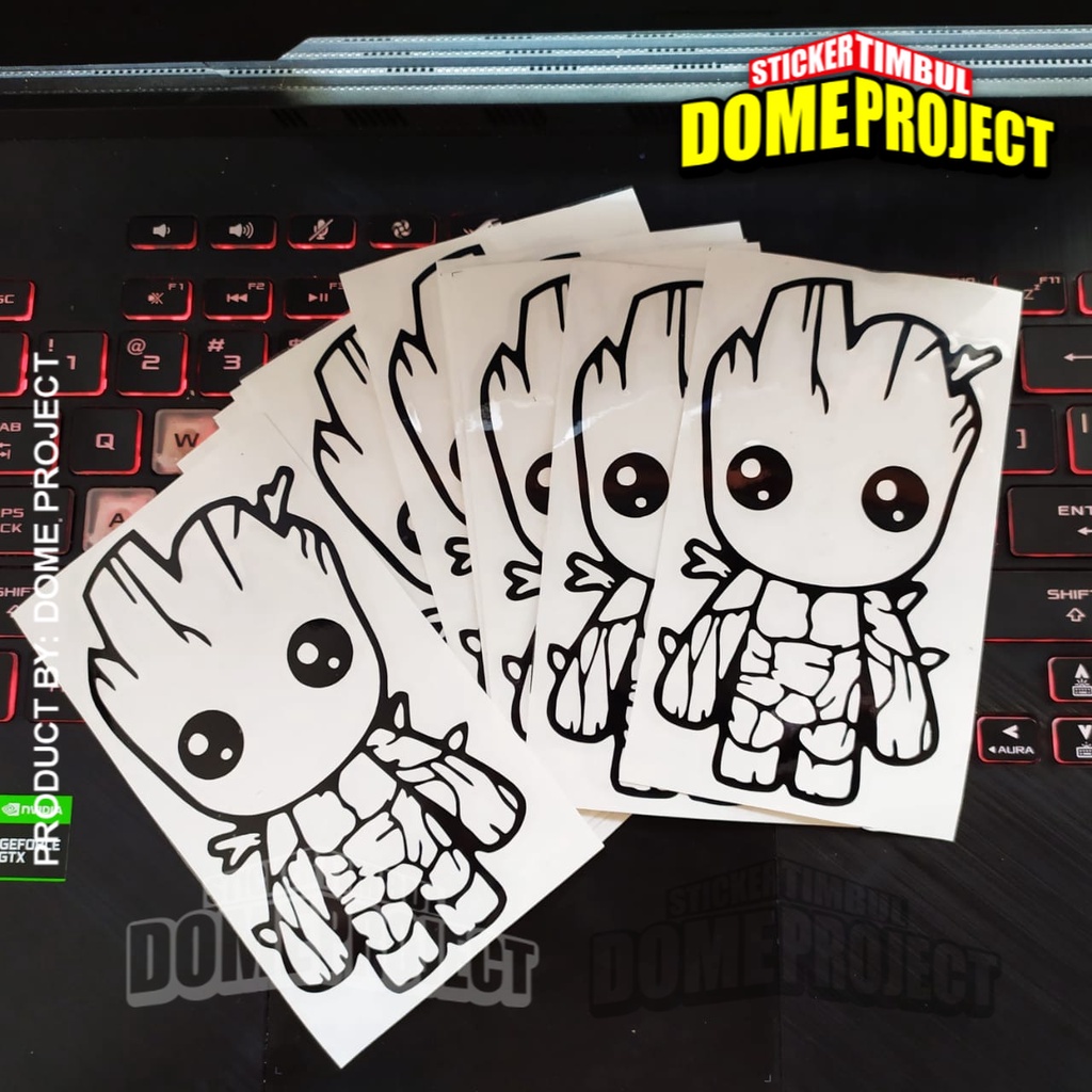 STIKER GROOT STIKER CUTTING IMPORT SATUAN STIKER MOBIL