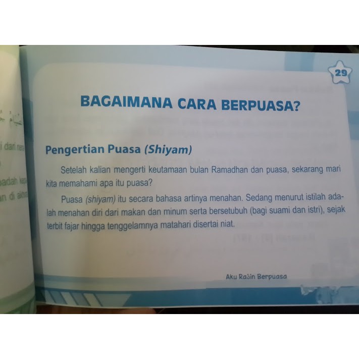 Buku Anak Aku Rajin Puasa Shopee Indonesia