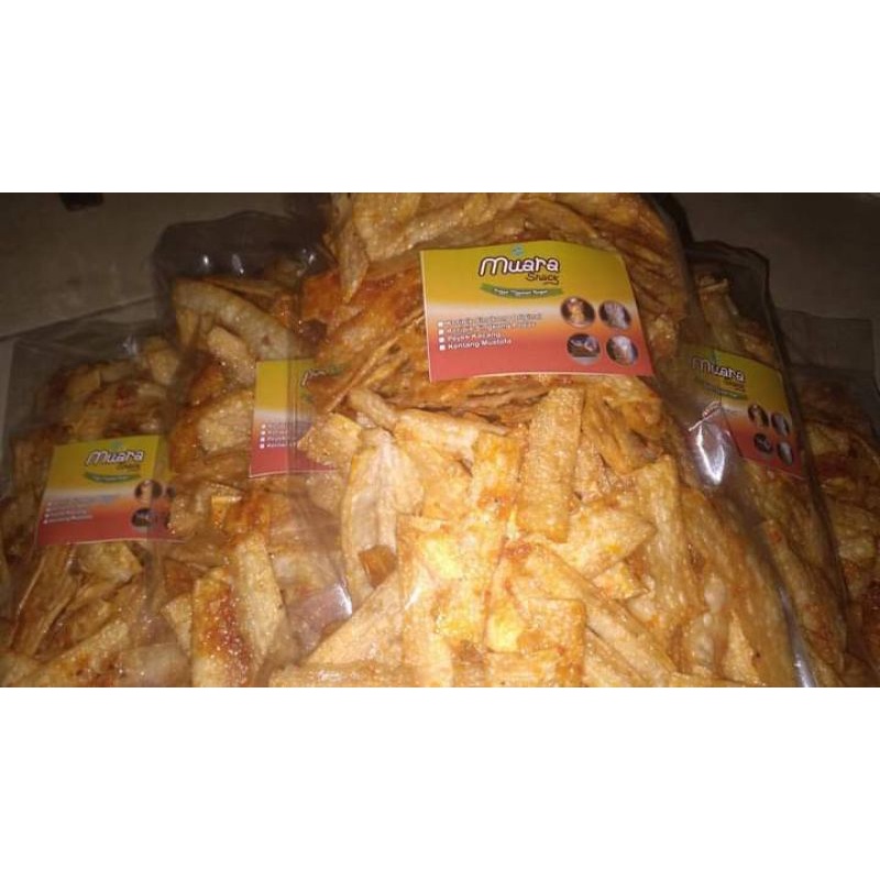 

Keripik singkong pedas MUARA SNACK 230grm
