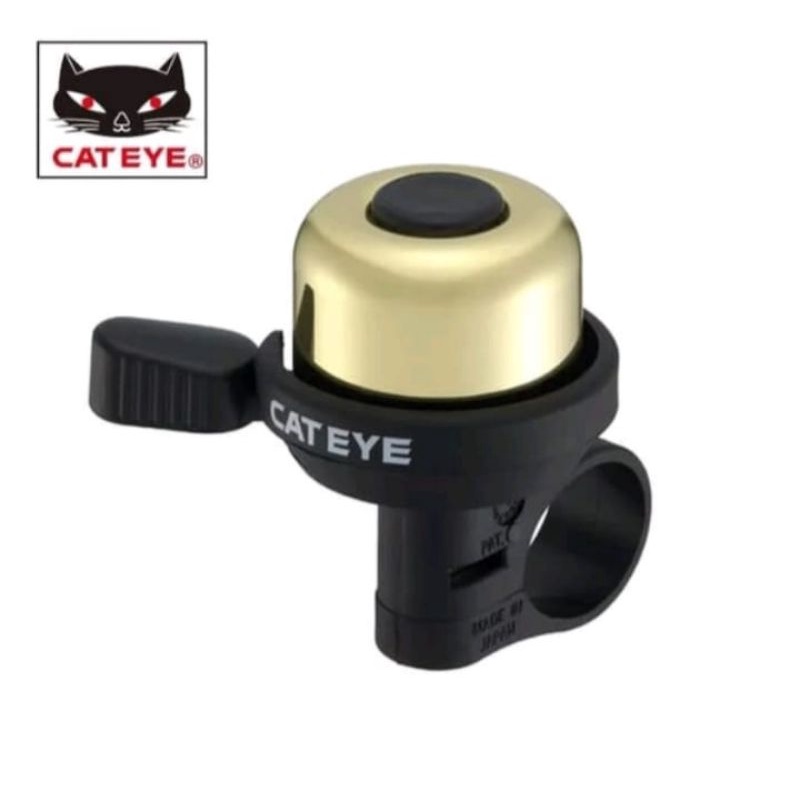 Bell sepeda cateye PB1000 aluminium gold bel Ting,cycling bell cateye