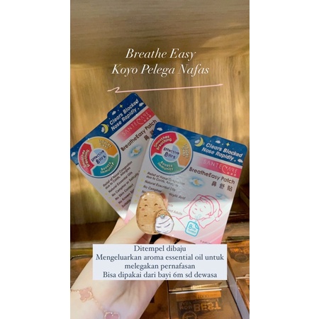 Sante Care - Breathe Easy Patch Koyo Pelega Nafas