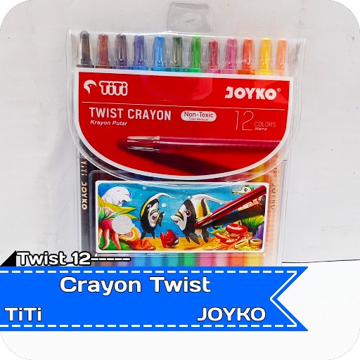 

Cantik Crayon Twist 12 - Twist 24 Titi Joyko Berkualitas