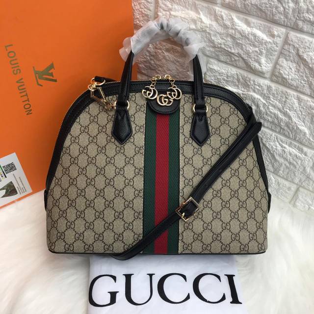 Gucci alma top handle bag / gucci alma bag / tas import branded