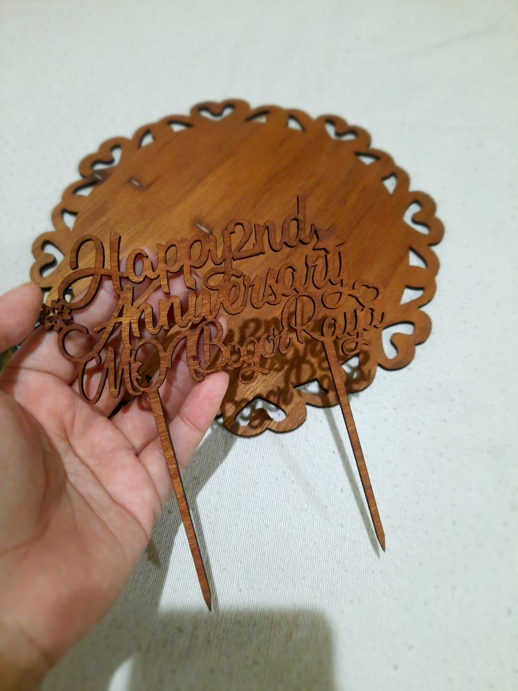 Cake Board Round / Alas Kue / Tatakan Kue Kode Rc - 03 Uk 25x25cm