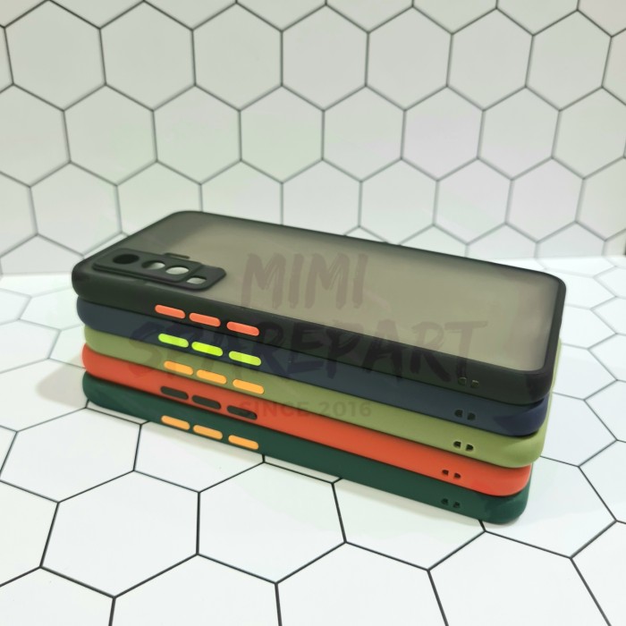 (COD) Case HP Redmi 9A Dove + Kamera Matte Transparan CasinG Kondom KWK