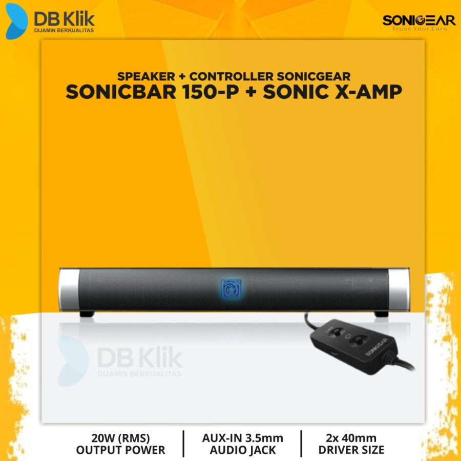 Speaker SONICGEAR AudioBox Sonicbar 150P + Sonic X AMP Controller