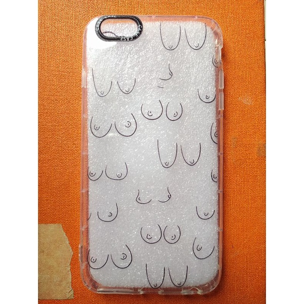 Soft Case Silikon Desain Boobs Untuk Iphones 7 Plus