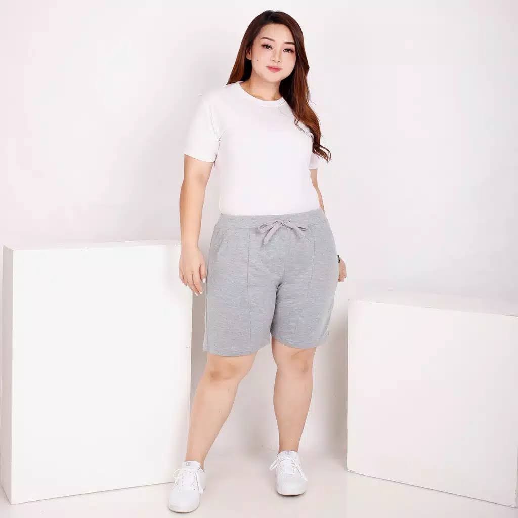 BIGSIZE Celana Pendek Wanita Jumbo Celana Wilssy 3XL - JCCollections