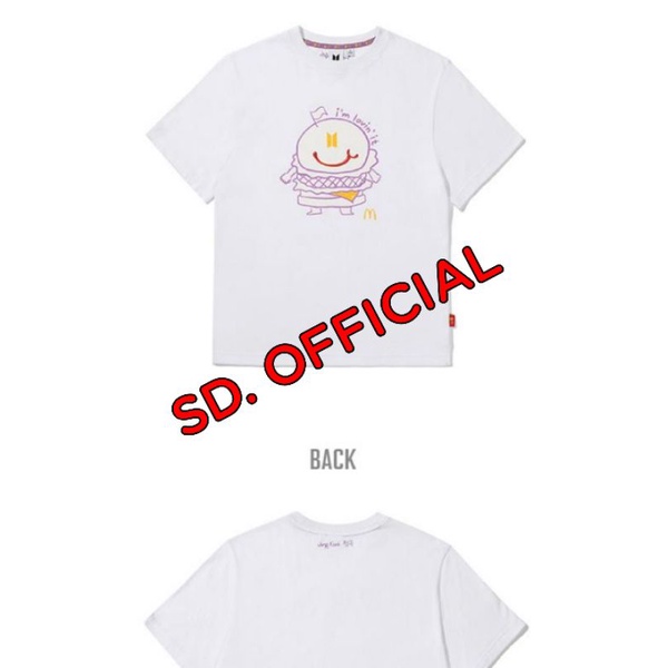 Kaos BTS jungkook 97 burger m. c. d