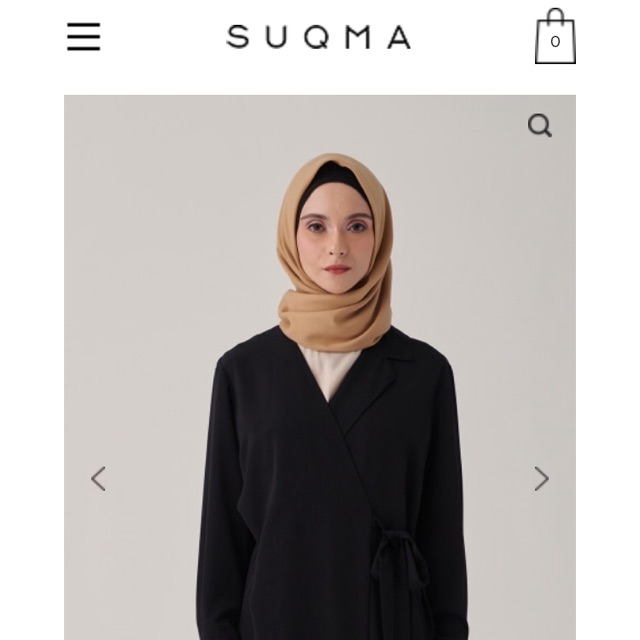 Preloved -MERIDA BLACK -Outer by SUQMA