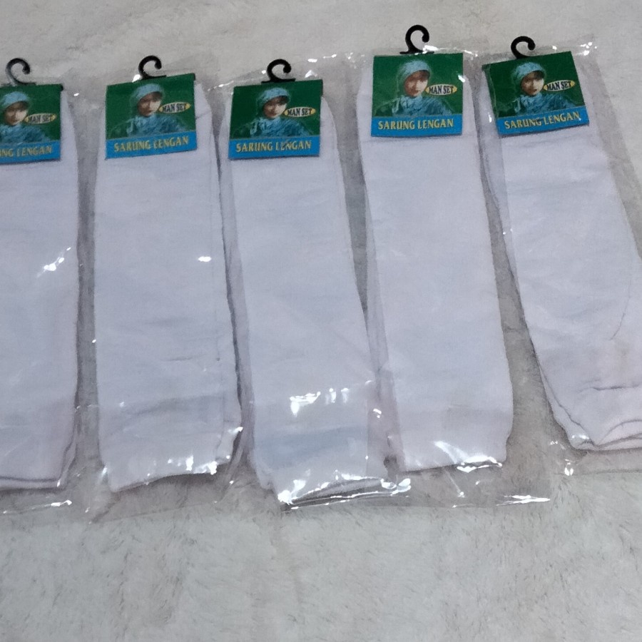 MANSET TANGAN POLOS WARNA BAHAN POLYESTER/SARUNG LENGAN DEWASA UNISEX