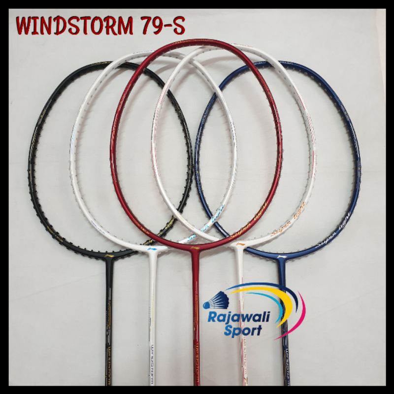 Raket badminton bulutangkis lining windstorm 79-s/ windstorm 79s Original